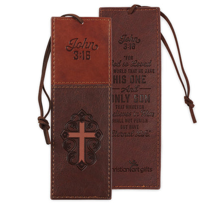 BKMK-PAGEMARKER LUXLEATHER CRO