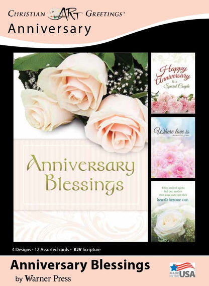 Anniversary Blessings - KJV Scripture Greeting Cards - Boxed - Wedding