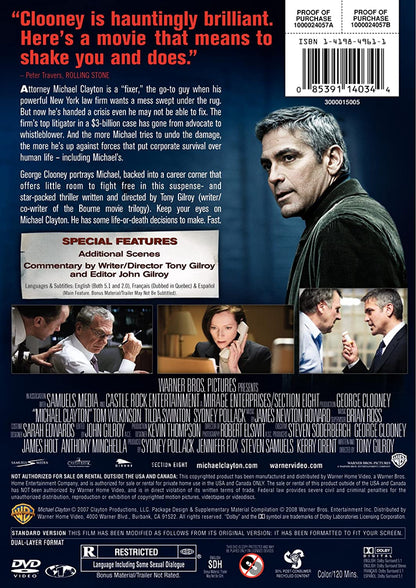 Michael Clayton (Full Screen Edition