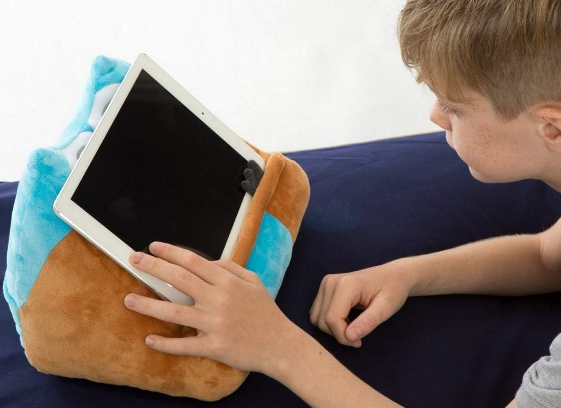 Cuddly Reader Tablet Kissen, Lesekissen Leseständer, Buchhalter Buchstütze, Tablethalter iPad Ständer Owliver