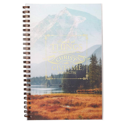 Notebook All Things Through Christ