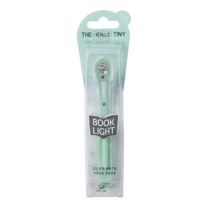 IF Really Tiny Book Light (Mint) – Compact Reading Lights for Books in Bed – Flexible Book Light Clip On – A Great Book Lamp with Batteries Included Mint One Size