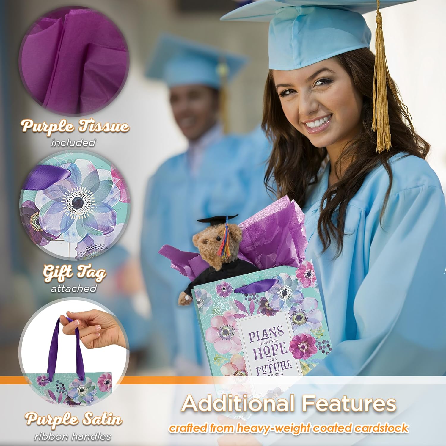 Gift Bag Pastel Floral