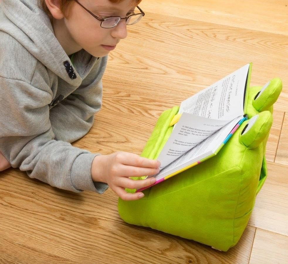 Thinking Gifts Company Limited Monster Tablet kussen | leeskussen leesstandaard | boekenhouder boekensteun | tablethouder iPad standaard