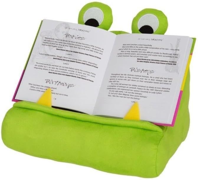 Thinking Gifts Company Limited Monster Tablet kussen | leeskussen leesstandaard | boekenhouder boekensteun | tablethouder iPad standaard