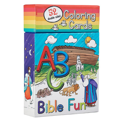 Coloring Cards for Kids: ABC Bible Fun