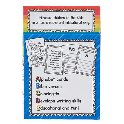 Coloring Cards for Kids: ABC Bible Fun