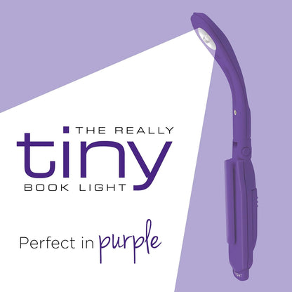 The Really Tiny Book Light In Purple - Personal Reading Light