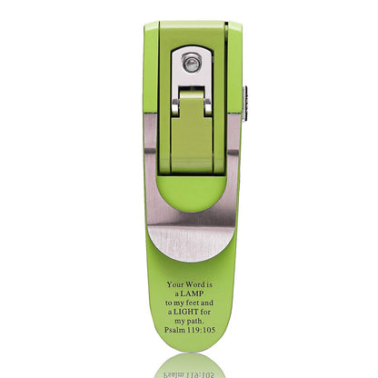 Hydraulic Pop-Up Green Booklight [With Battery]