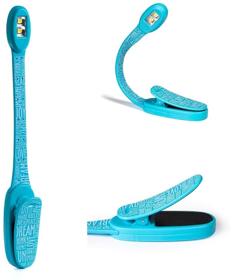 Mondikaarten - Flexilight Xtra Leeslamp Blue Words