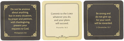 Christian Art Gifts Scripture Prayer Cards In Tin | A Word For Today – 50 Double Sided Cards | Bible Verse Encouraging Gift for Men and Women