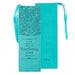 Christian Art Gifts Faux Leather Bookmark Everlasting Love Jeremiah 31:3 Bible Verse w/Satin Ribbon Tassel, Teal