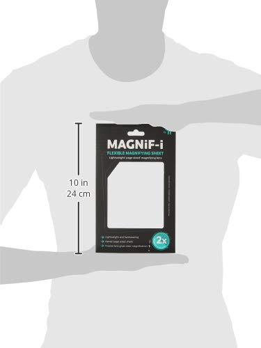 IF MAGNiF-i Flexible Magnifying Sheet A5 notebook Size Magnifier