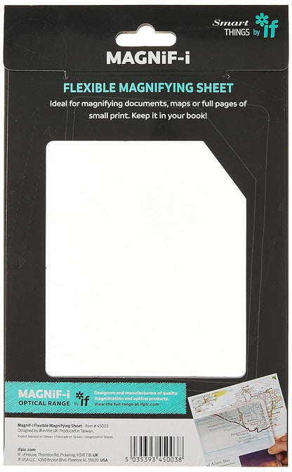 IF MAGNiF-i Flexible Magnifying Sheet A5 notebook Size Magnifier
