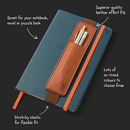 IF 40702 Bookaroo Pen Pouch Notebook/Pen Organiser Elasticated A5 Notebook