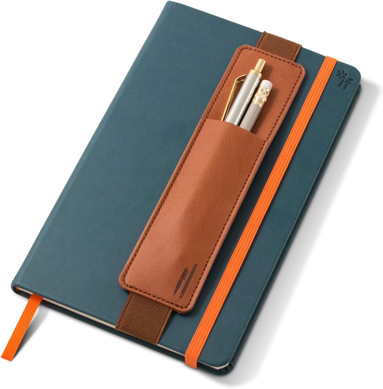 IF 40702 Bookaroo Pen Pouch Notebook/Pen Organiser Elasticated A5 Notebook