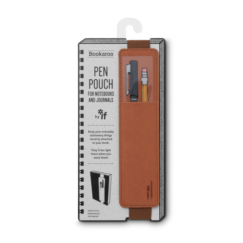 IF 40702 Bookaroo Pen Pouch Notebook/Pen Organiser Elasticated A5 Notebook