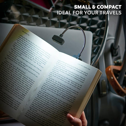 The Really Compact Travel Book Light (Gray) (The Really Useful Book Light Range) Grey