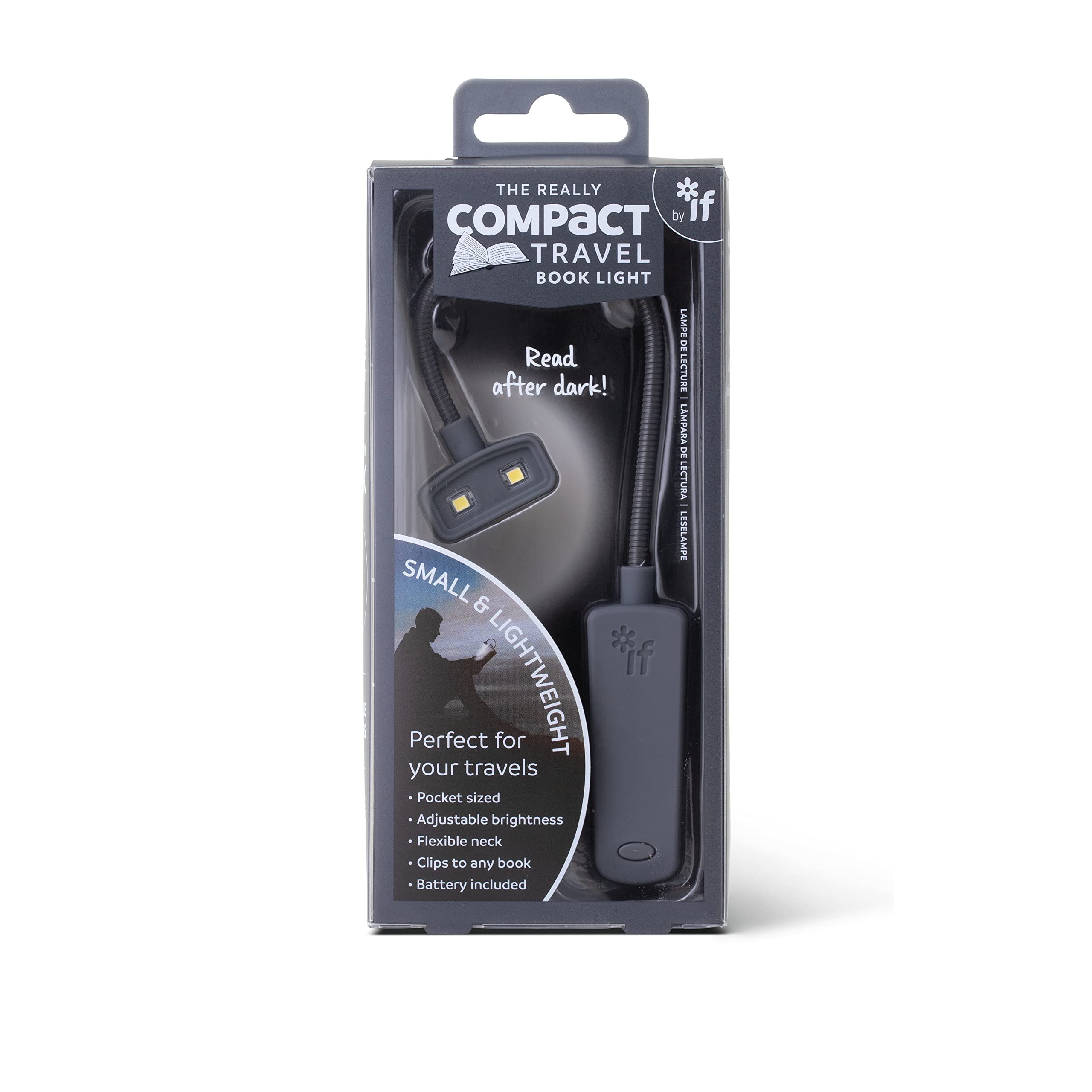 The Really Compact Travel Book Light (Gray) (The Really Useful Book Light Range) Grey