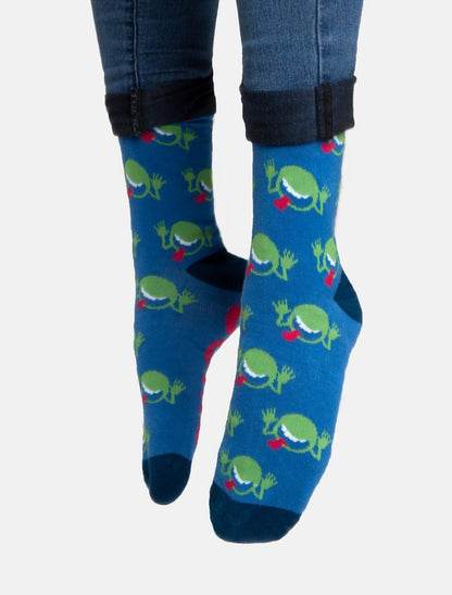Out of Print Literary and Book-Themed Unisex Cotton Socks for Book Lovers, Readers, and Bibliophiles