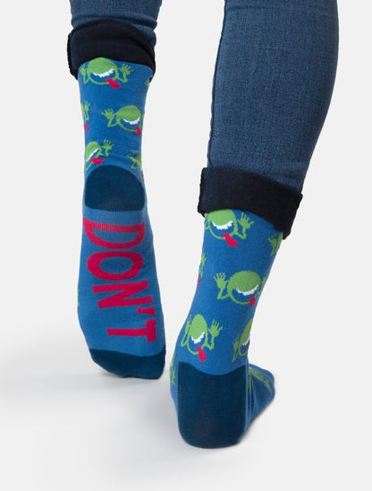 Out of Print Literary and Book-Themed Unisex Cotton Socks for Book Lovers, Readers, and Bibliophiles