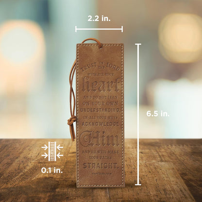 BKMK-PAGEMARKER LUXLEATHER TRU