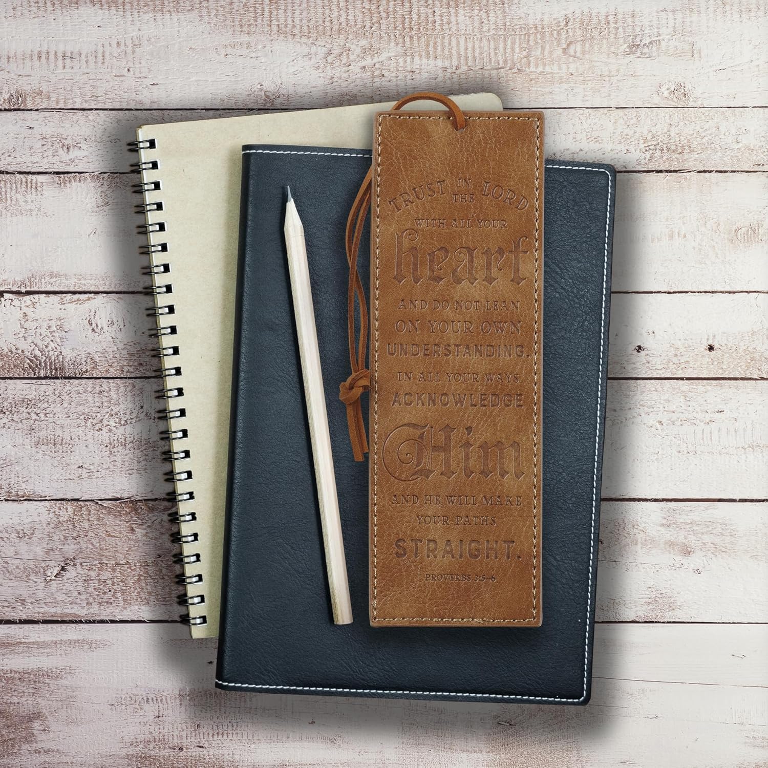 BKMK-PAGEMARKER LUXLEATHER TRU
