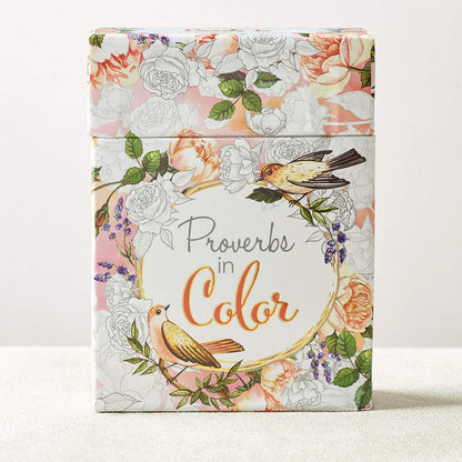 Proverbs in Color: Cards to Color and Share