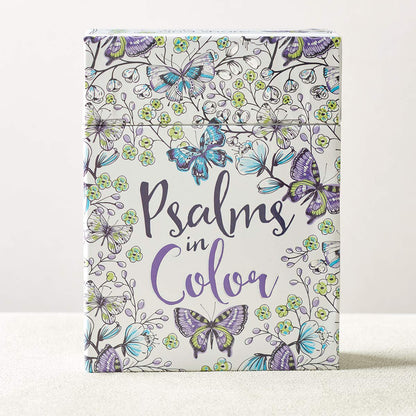 Psalms in Color: Cards to Color and Share