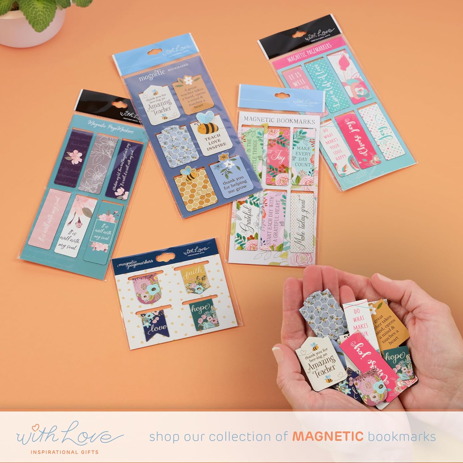 Magnetic Bookmarks Well With My Soul