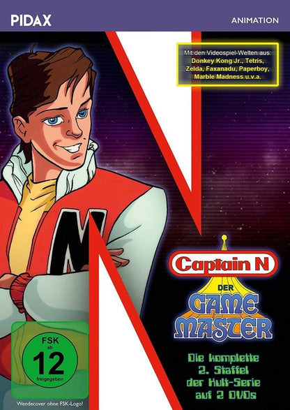 Captain N: Der Game Master - Staffel 2 / Die komplette 2. Staffel der Kultserie (Pidax Animation)
