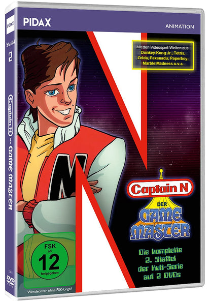 Captain N: Der Game Master - Staffel 2 / Die komplette 2. Staffel der Kultserie (Pidax Animation)