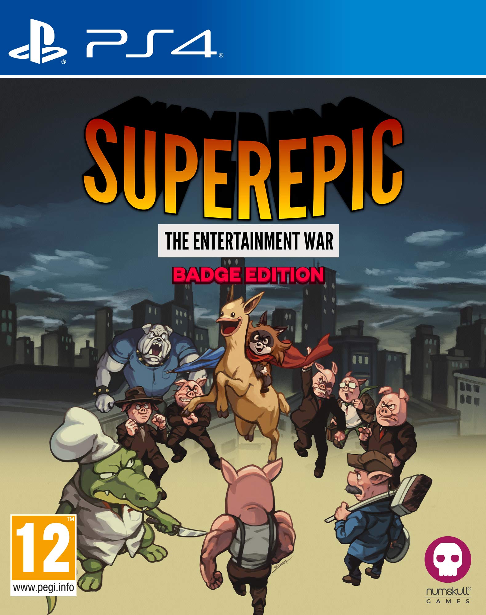 SuperEpic: The Entertainment War Collector's Edition (PS4) PlayStation 4 Collector's
