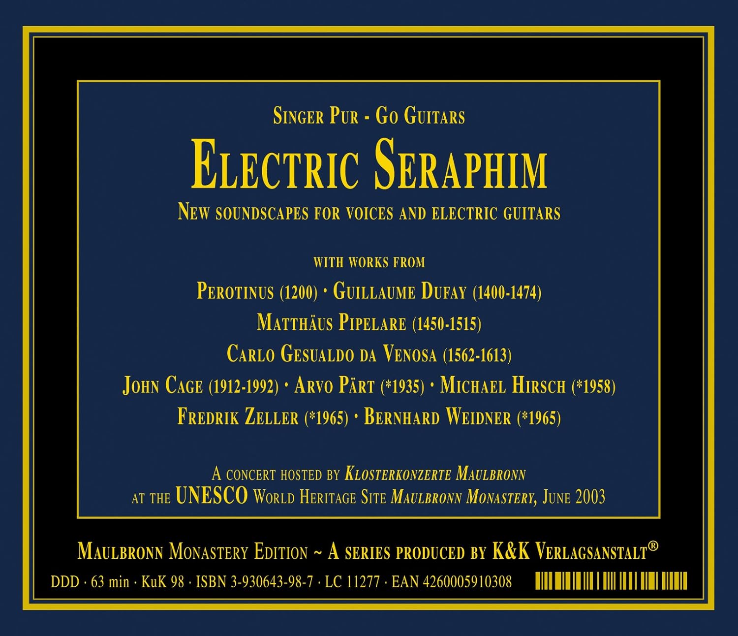 Electric Seraphim - Neue Klangwelten für Stimmen und elektrische Gitarren