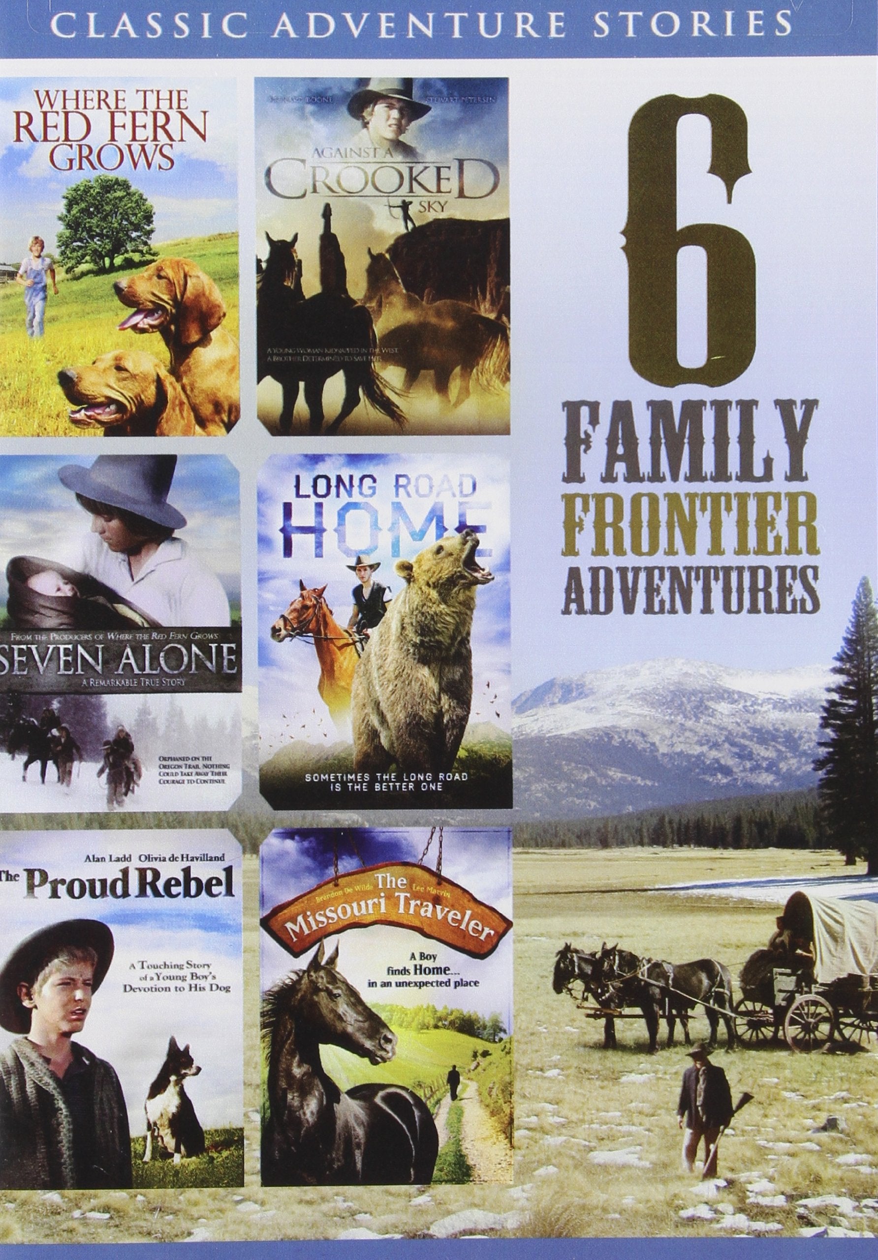6-Film Family Frontier Adventures