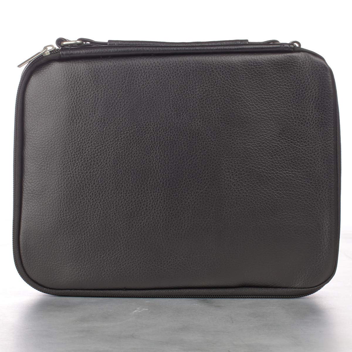 LUX LEATHER - BLACK WITH NOTEPAD &