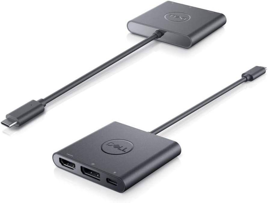 Dell DBQAUANBC070 Adaptor USB-C to HDMI/DisplayP with Power, to HDMI/DisplayP with Power