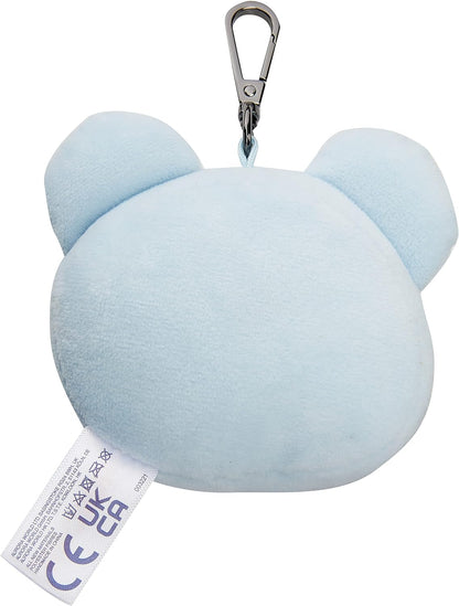Aurora Produits officiels BT21 signés World, peluche porte-clés KOYA, 61336, bleu