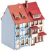 Faller FA130495-2 small town houses with bay - 103 x 62 x 142 mm - 110 x 62 x 152 mm