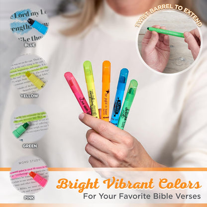 Twist and Glide 5 Piece Gel Highlighter Set