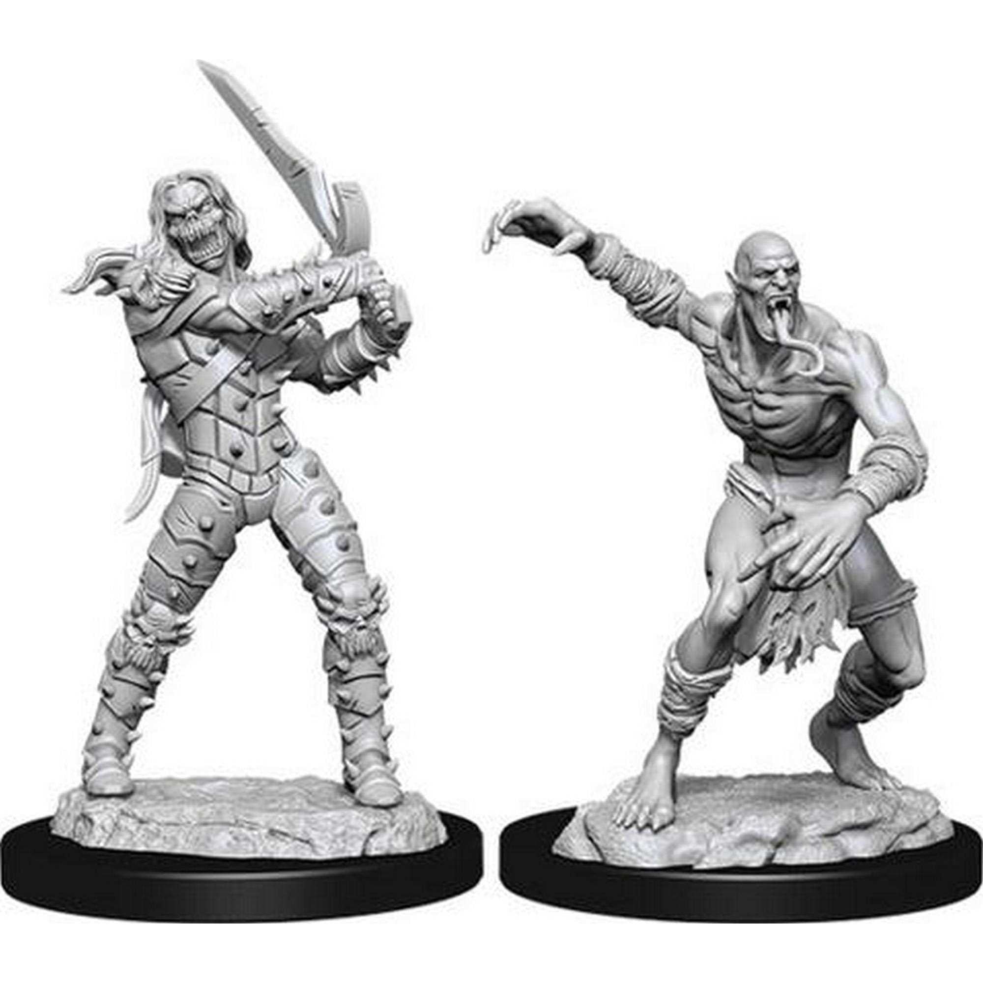 Wight & Ghast (PACK OF 6): D&D Nolzur's Marvelous Unpainted Miniatures (W11)