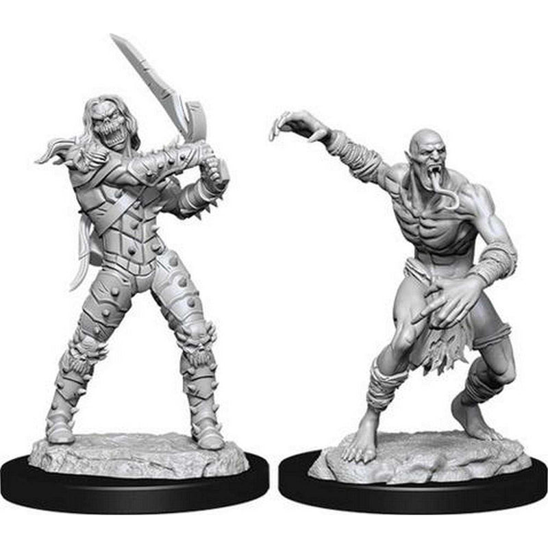 Wight & Ghast (PACK OF 6): D&D Nolzur's Marvelous Unpainted Miniatures (W11)