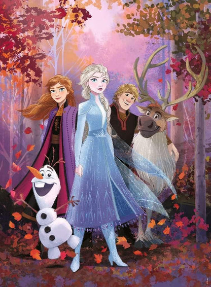 Ravensburger-Puzzle 150 pièces XXL La Reine Des Neiges 2 Disney Frozen Enfant, Color Autre, (12849