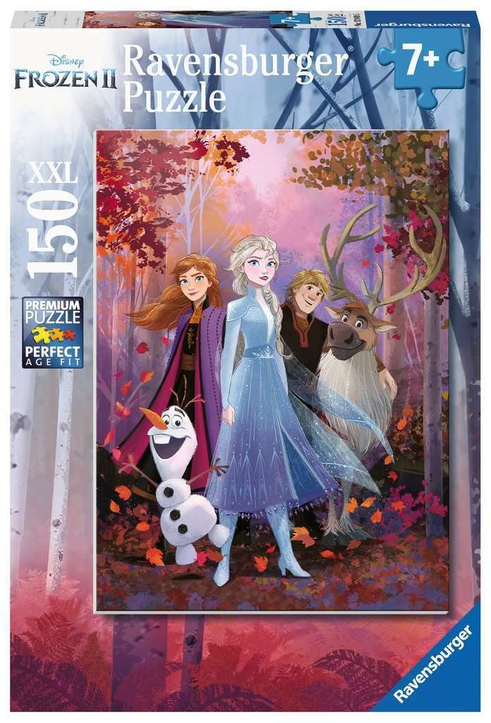 Ravensburger-Puzzle 150 pièces XXL La Reine Des Neiges 2 Disney Frozen Enfant, Color Autre, (12849