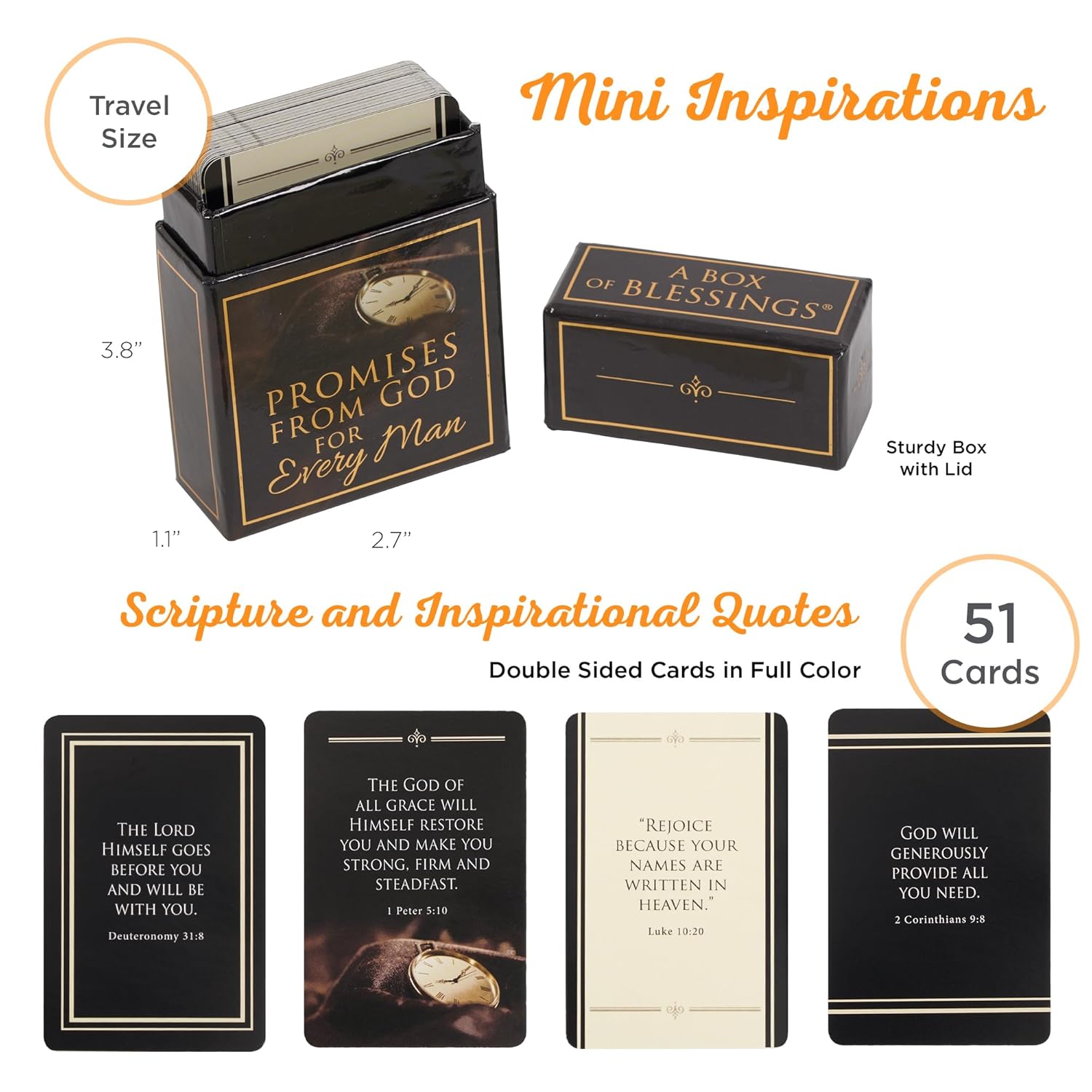 Promises From God For Every Man - Box of Blessings®