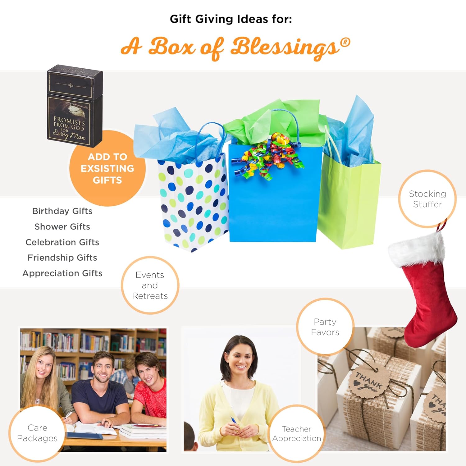 Promises From God For Every Man - Box of Blessings®