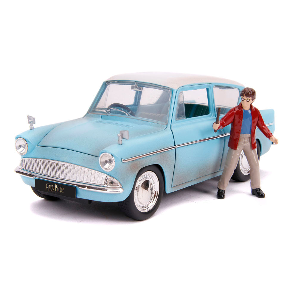 HARRY POTTER 1959 FORD ANGLIA 1:24 SCALE DIE-CAST REPLICA CAR