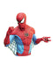 SPIDER-MAN BUST BANK WEB POSE WITH METALLIC PAINT