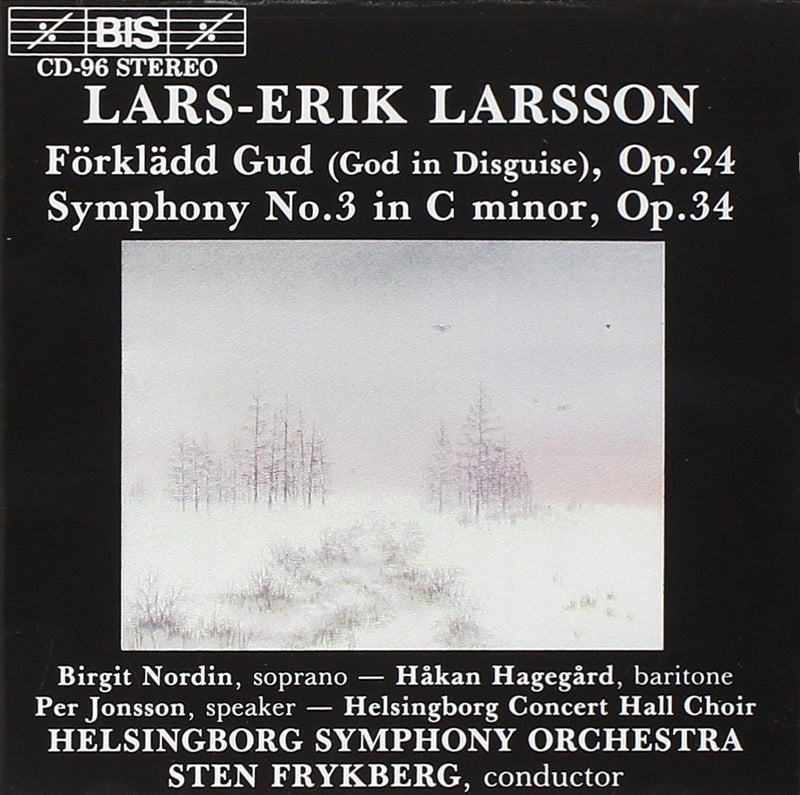 Lyric Suite/symphony No.3 (Frykberg, Helsingborg So, Nordin)
