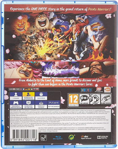 One Piece Pirate Warriors 4 PS4